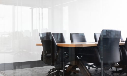 empty conference room