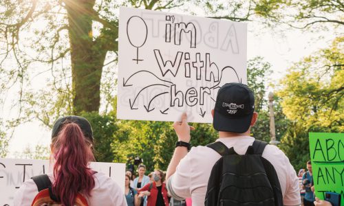 abortion protest